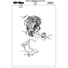 ENGINE LOMBARDINI 15LD350-440 (from sn 585297 to sn 591224 from 2014 to 2015) spare parts