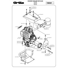 KOHLER KD 15-440 ENGINE (from sn 701997 from 2021) spare parts