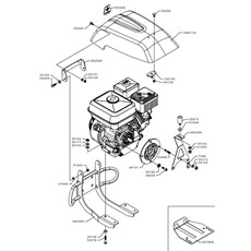 HONDA GX160- GX200 - KOHLER 3000 (from sn 211395 from 1996) spare parts