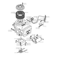 ENGINE VANGUARD 18hp (from sn 280101 from 2003) spare parts