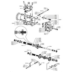 GEAR BOX (from sn 692915 from 2020) spare parts