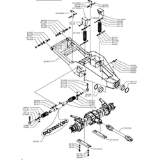 FRAME(from s/n 536678 from 2010) spare parts