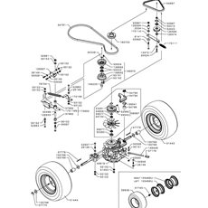 TRANSMISSION(from s/n 546986 from 2011) spare parts