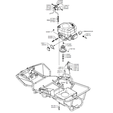 ENGINE - B&S INTEK 10.5hp(from s/n 516019 to s/n 520500 form 2009 to 2009) spare parts