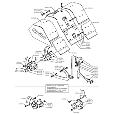 ADJUSTABLE COVER AND TILLER x4.x6 (from sn 695528 from 2020) spare parts