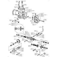 GEAR BOX - 1stV - UNTIL 508620(from s/n 144251 to s/n 508620 from 1988 to 2008) spare parts