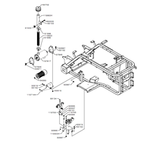 FRAME & AIR FILTER(from s/n 309351 from 2005) spare parts