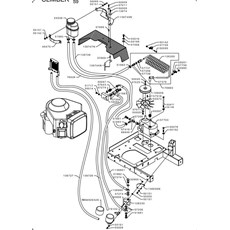 HYDRAULIC EQUIP. - VANGUARD 21 HP (from sn 363301 to sn 524712 from 2006 to 2010) spare parts