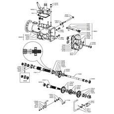 GEAR BOX (from sn 599726 to sn 659942 from 2015 to 2018) spare parts