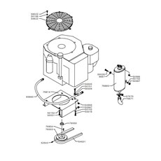 ENGINE _ KOHLER 15.5 hp (from sn 276101 from 2001) spare parts