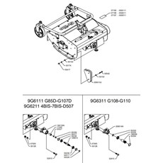 68 CM ALL PURPOSE FLAIL COUPLING (from sn 585297 from 2014) spare parts