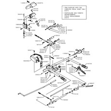 HANDLEBAR (from sn 577726 to sn 594449 from 2014 to 2015) spare parts