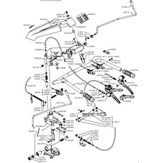 INVERTED CLUTCH HANDLE EFFECTIVE FROM SERIAL NO. 546190 (from sn 546190 from 2011) spare parts