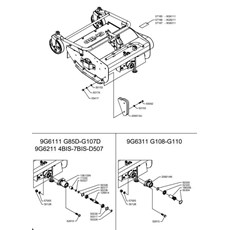 68 CM ALL PURPOSE FLAIL COUPLING (from sn 586396 from 2014) spare parts