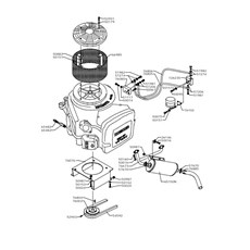 ENGINE VANGUARD 18hp (from sn 264001 to sn 280100 from 2000 to 2003) spare parts