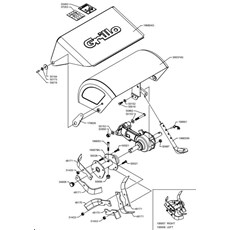 COVER AND TILLER 50CM (from sn 718976 from 2022) spare parts