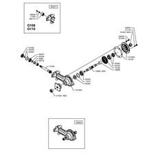 TILLER GEARBOX (from sn 602416 from 2017) spare parts