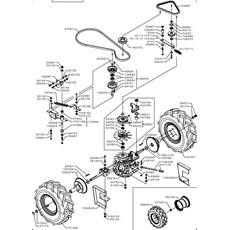 TRANSMISSION (from sn 547055 to sn 554354 from 2011 to 2012) spare parts