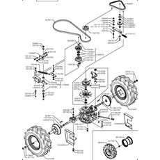 TRANSMISSION (from sn 546051 to sn 554354 from 2011 to 2012) spare parts