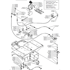 OPERATING LEVERS(from s/n 344001 from 2005) spare parts