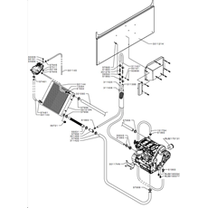COOLING SYSTEM(from s/n 564371 from 2012) spare parts