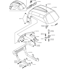 ENGINE HOOD RF120(from s/n 200251 from 1991) spare parts