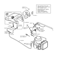 FUEL TANK AND THROTTLE (from sn 520489 from 2009) spare parts