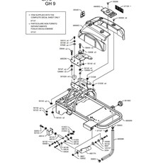 COVERS AND PARKING BRAKE (from sn 688849 from 2020) spare parts