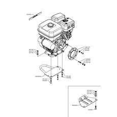 ENGINE - ROBIN SUBARU EX27(from s/n 514398 from 2009) spare parts