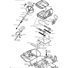 STEERING UNIT AND SEAT (from sn 578663 to sn 583834 from 2014 to 2014) spare parts