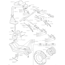 HANDLE UNTIL S/N 566580(from s/n 168897 to s/n 566580 from 1990 to 2013) spare parts