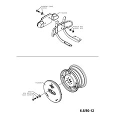 WEIGHTS FOR PLOUGH KIT (from sn 226751 from 1996) spare parts