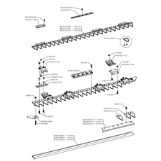 PRO CUTTER BAR 117-137-157 cm(from s/n 693699 from 2020) spare parts