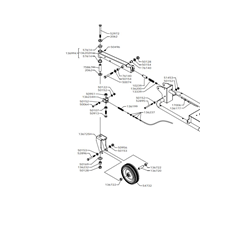 FRONT WHEEL(from s/n 335501 from 2005) spare parts