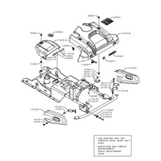 BODY (from sn 549472 to sn 591341 from 2011 to 2015) spare parts