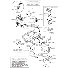 ELECTRIC EQUIPMENT(from s/n 309351 to s/n 364303 from 2005 to 2007) spare parts