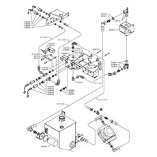 20 HP PTO HYDRAULIC INSTALLATION(from s/n 564371 from 2012) spare parts