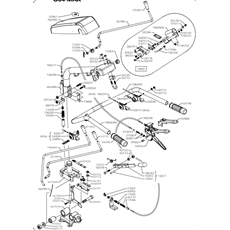 ACTIVE CLUTCH HANDLE(from s/n 692483 to s/n 704844 from 2020 to 2021) spare parts