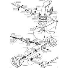 SNOW THROWER 50CM (from sn 211395 from 1996) spare parts