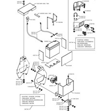 LOMBARDINI 3LD510 E-STARTER (from sn 525167 to sn 634319 from 2010 to 2017) spare parts