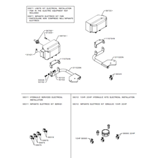 ELECTRIC EQUIPMENT(1)(from s/n 564371 from 2012) spare parts