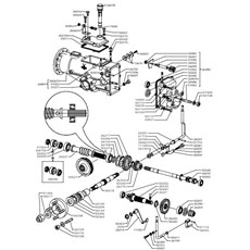 GEAR BOX (from sn 569216 to sn 590903 from 2013 to 2015) spare parts