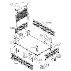 LOADING PLATFORM(from s/n 344501 to s/n 344519 from 2005 to 2006) spare parts