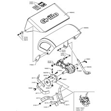 COVER AND TILLER 50CM (from sn 644191 to sn 718975 from 2017 to 2022) spare parts