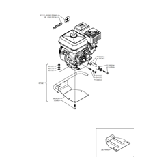 ENGINE GR200, 3000, EX17(from s/n 683394 from 2019) spare parts