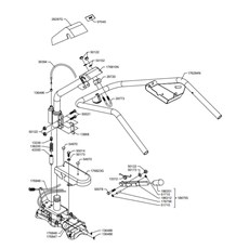 HANDLEBAR (from sn 599726 to sn 710101 from 2015 to 2021) spare parts