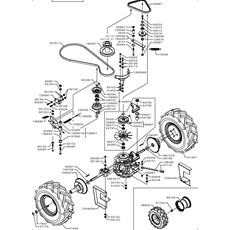 TRANSMISSION (from sn 505840 to sn 547054 from 2008 to 2011) spare parts