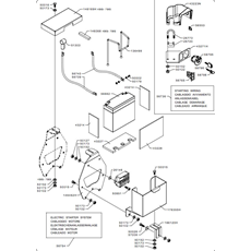 LOMBARDINI 3LD510 E-STARTER(from s/n 526339 to s/n 634319 from 2010 to 2017) spare parts