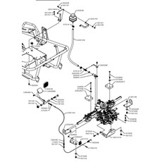 DIFFERENTIAL LOCK (from sn 573928 to sn 670354 from 2013 to 2019) spare parts