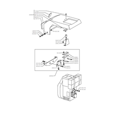 6LD400 ENGINE HOOD(from sn 228001 to sn 525152 from 1996 to 2010) spare parts